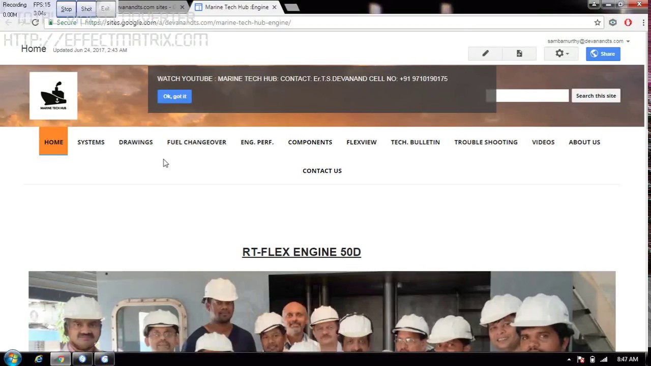 Website With Full Details & Trouble Shooting - RT Flex Engine - YouTube