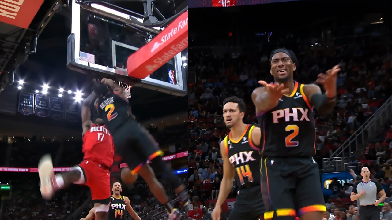 Josh Okogie DISRESPECTED the entire Houston Rockets with this play ...