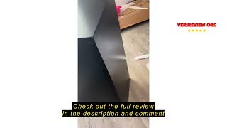 Review Stani Metal Storage Cabinet, Storage Cabinet With 2 Adjustable Shelves, Steel Counter Cabinet