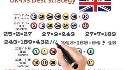 Introducing new Uk49 Bonus Strategy 💥Uk49s calculations✍️| 14 December #seo #Uk49s