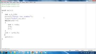 LCM Least Common Multiple By C screenshot 4