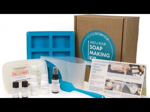 Melt and Pour Soap Making Kit - Awesome Kit From CandleScience 