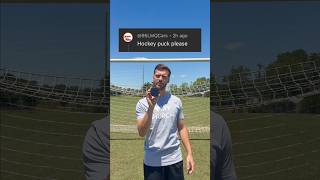 HOCKEY PUNK Crossbar Challenge 🥴 #hockey #challenge #sports #shorts #viral