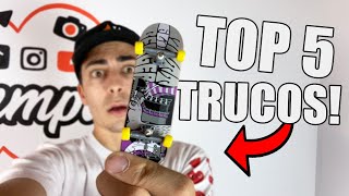 Mejores Trucos Fingerskate Top 5 Trucos Principiantes