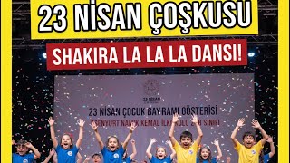 23 Ni̇san Gösteri̇si̇ Shaki̇ra La La La Dansi İstanbul Esenyurt Namik Kemal İlkokulu 2 - B Sinifi
