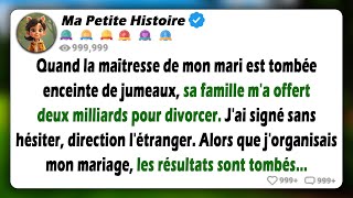 On me paie 500 000 $ pour disparaître et signer les papiers du divorce – et c'est là que je découvre