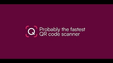QuickQR: Probably the fastest QR code scanner | Download on Google Play