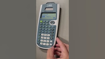 factors on TI 30xs