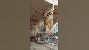 Becker Rudder #ships #drydock shipsdrydock video click👇 https://youtube.com/c/MarCT