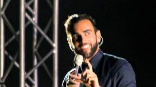 Marco Mengoni - Gag Pass + La Valle Dei Re Macerata Essenziale Tour 2013 18.08.13