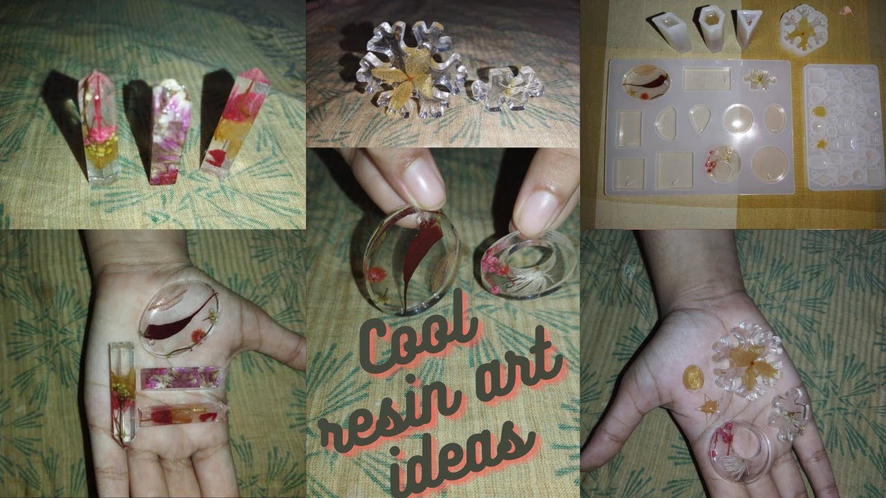 Trying resin art for the first time!!!! (it worked) - YouTube