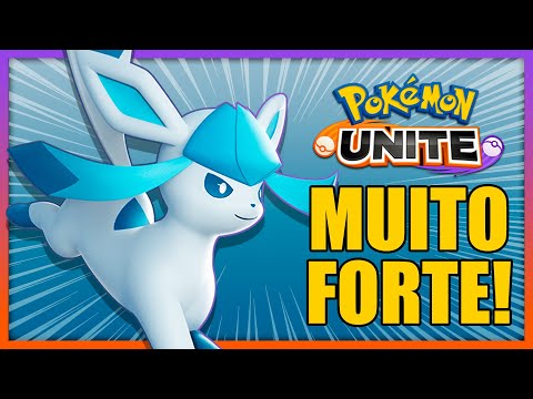 GLACEON ESTÁ MUITO FORTE COM ESSA BUILD! | MASTER RANKED SoloQ - Pokémon UNITE