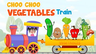 Vegetables Name In English Vegetable Train Vegetables Name Learning
