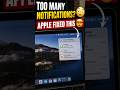 Too Many Notifications? Try This Apple Feature 🔥 #mactips #shortsfeed