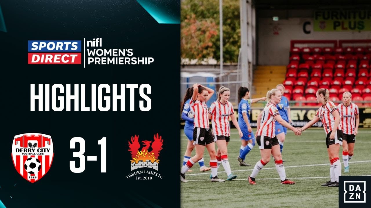 Derry end with a WIN! | Derry City Women 3-1 Lisburn Ladies | 