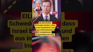 #schweden #israel #politik #boykott #news #international #nachrichten