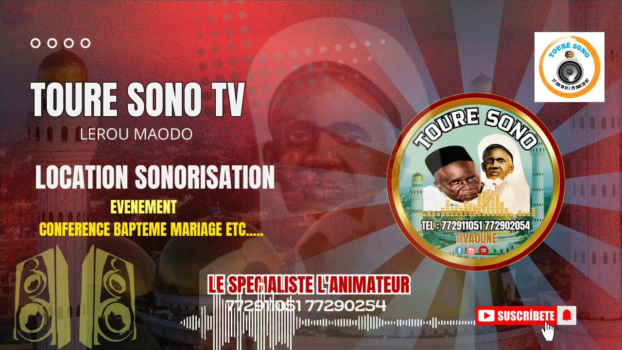 Sam MBOUP avec Touré sono TV