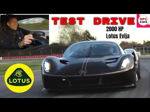 Jenson Button Test Drives The 2000 Horsepower Lotus Evija