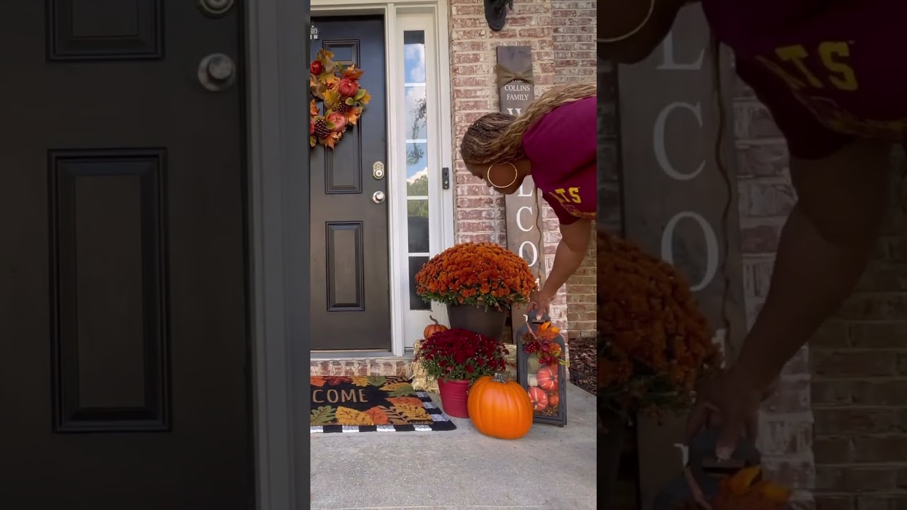 🍂🍁 Fall Porch Makeover 