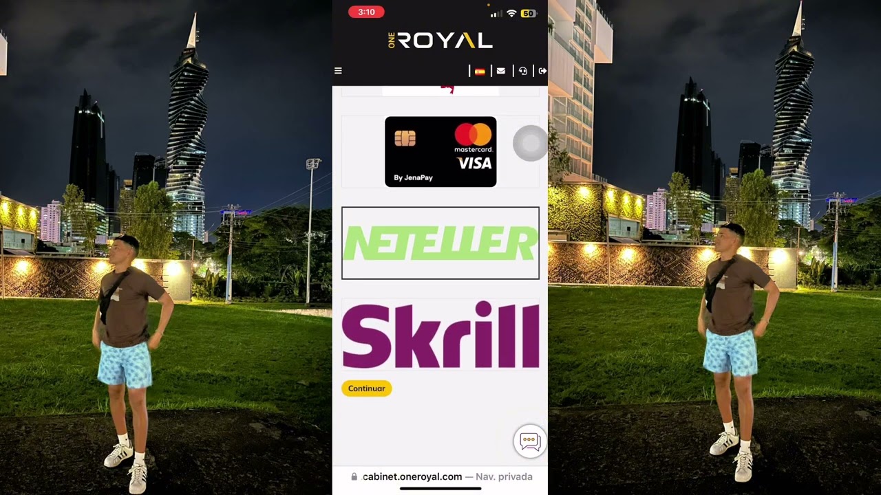 Cómo DEPOSITAR en ONE ROYAL por  Banco O Crypto Paso a PASO/ Davidbautistaprrr