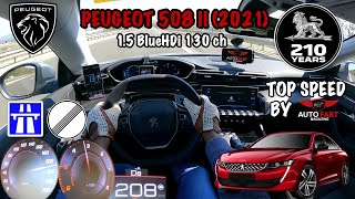 2021 Peugeot 508 [1.5 BlueHDI 130] - TOP SPEED AUTOBAHN DRIVE POV