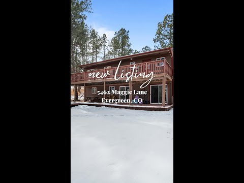 5462 Maggie Lane, Evergreen, CO home video tour