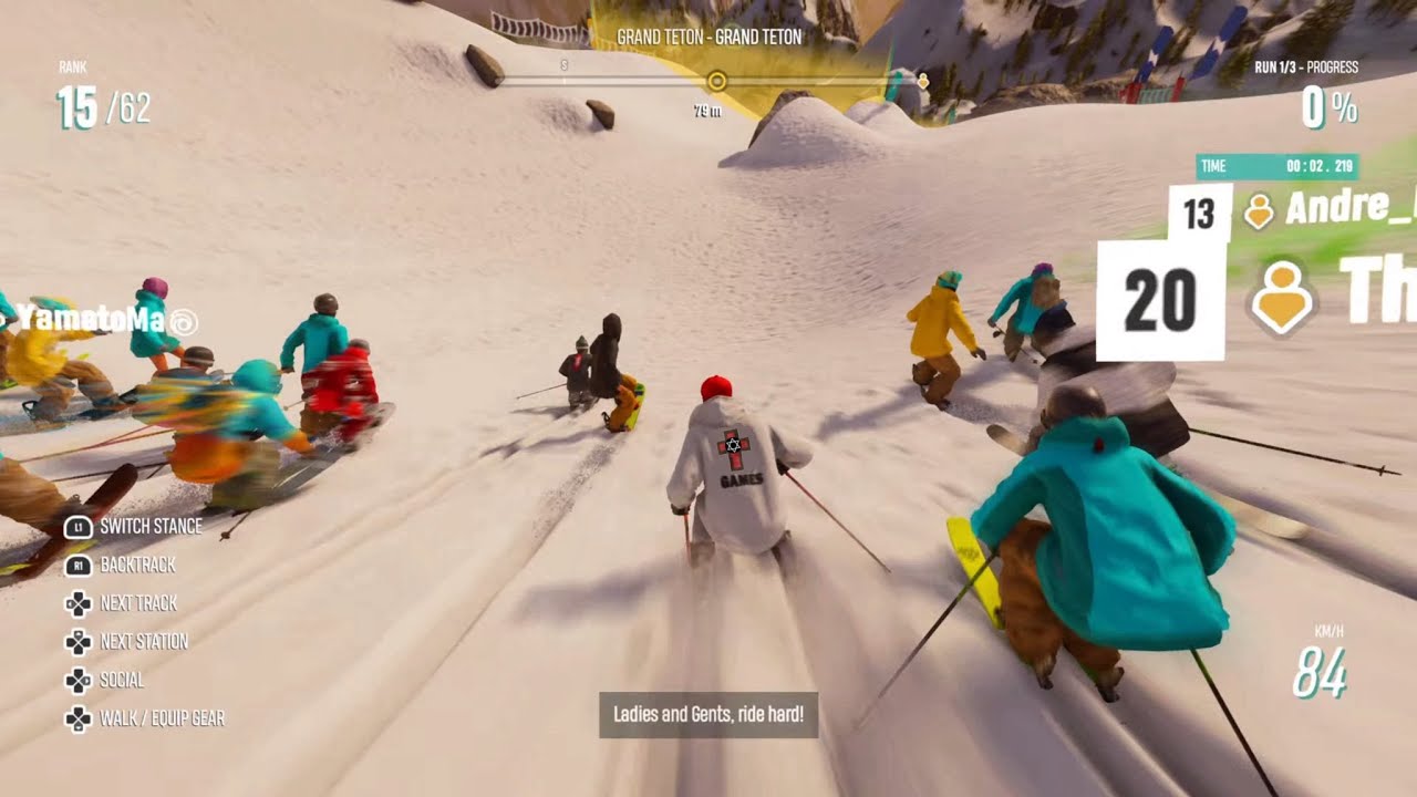 Ordinary Mass Race with over 60 players in 2023 - Riders Republic!