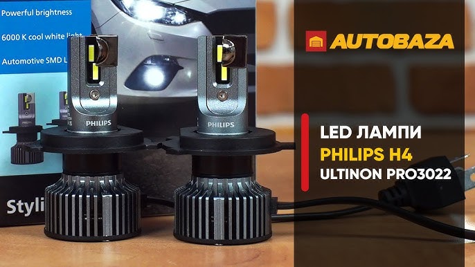 Philips H7 LED Headlight 12-24V Ultinon Pro3022 Set - Werkenbijlicht