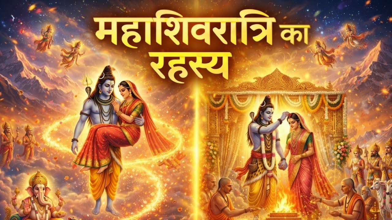 🔱 महाशिवरात्रि क्यों मनाई जाती है? जानिए गुप्त रहस्य #shivshakti 