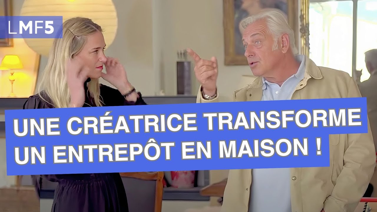 Une créatrice transforme un entrepôt en maison ! - LMF5