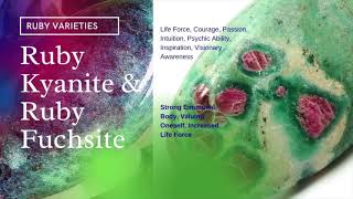 Ruby Fuchsite & Ruby Kyanite Crystal Readings | The Book of Stones | Citrine Tangerine