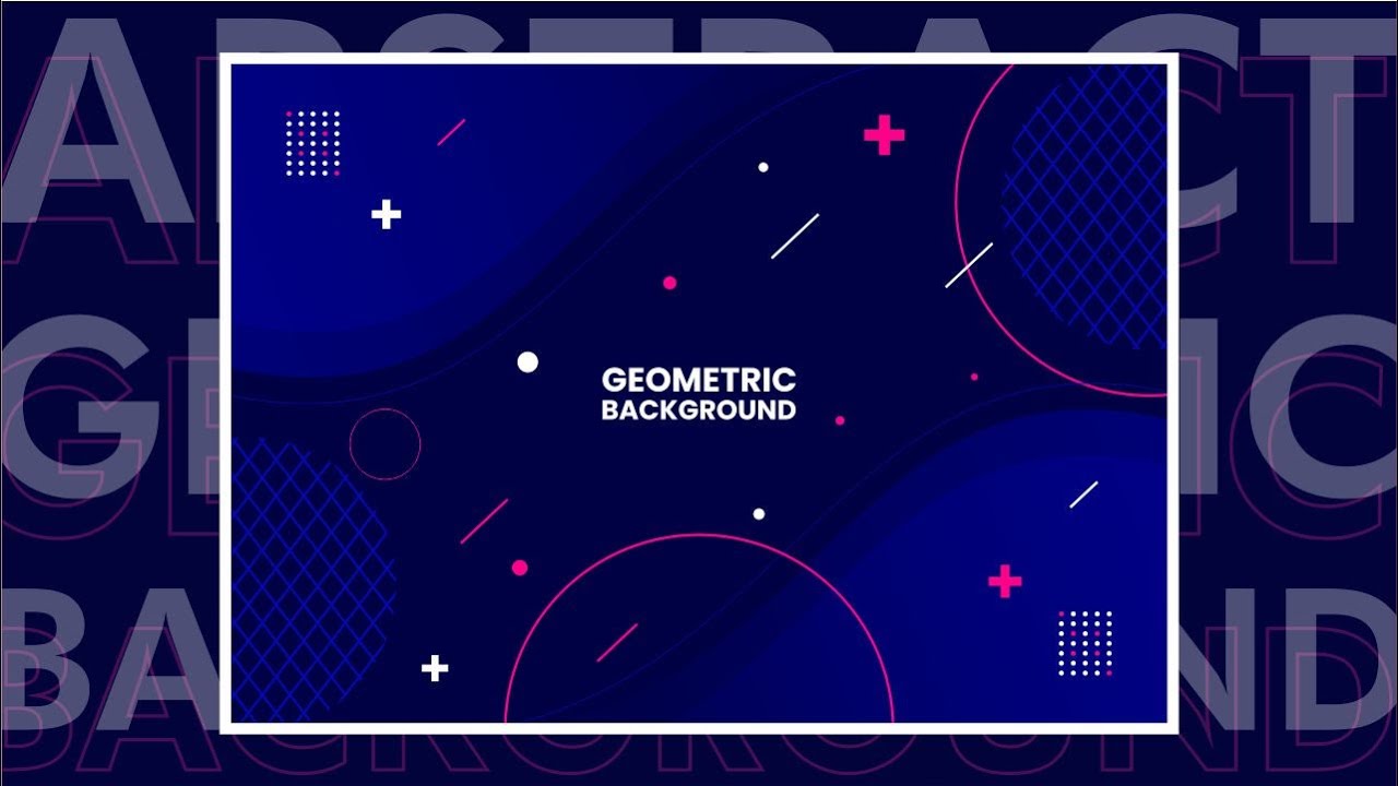 Abstract Geometric Background I CorelDraw Tips & Tricks I #coreldraw ...