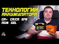 ПРО ТЕХНОЛОГИИ ИЗГОТОВЛЕНИЯ АККУМУЛЯТОРА. Свинцово-кислотные АКБ (WET, GEL, AGM, EFB)