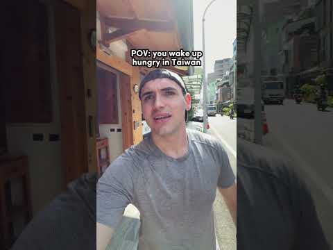 POV: you wake up hungry in Taiwan 🇹🇼