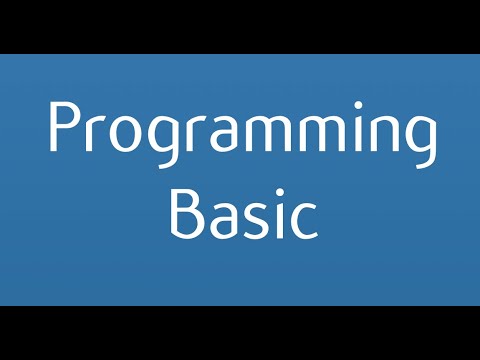 Programming Basic (Extra) - YouTube
