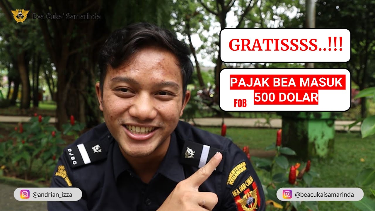Gratis USD 500 untuk barang Bawaan kamu dari Luar Negeri,| Cara Hitung Pajak