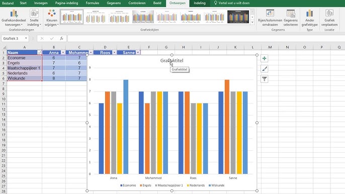 Tabel maken in Excel - YouTube Tabel Maken In Excel - Youtube