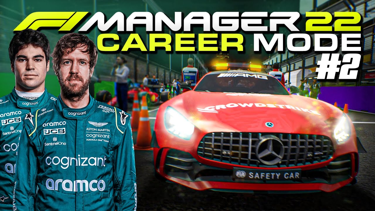 Race ENDS Under SAFETY CAR! F1 MANAGER 22 CAREER MODE Part 2