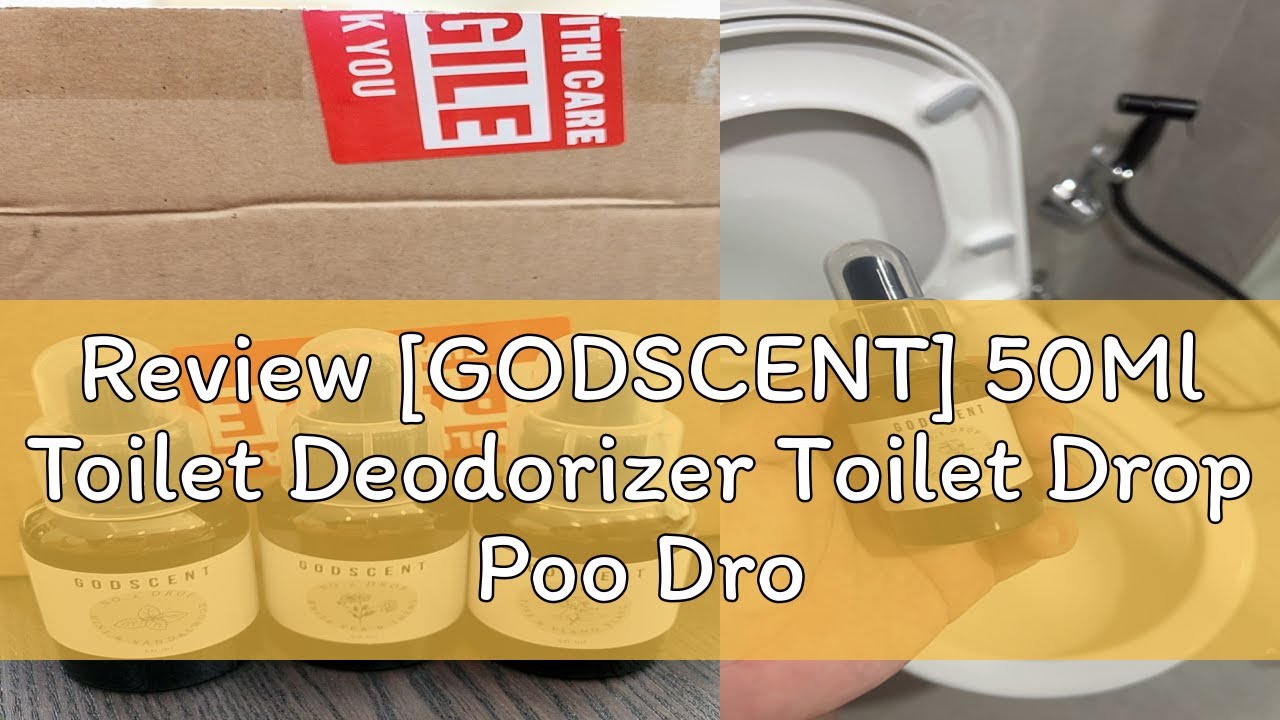 Review [GODSCENT] 50Ml Toilet Deodorizer Toilet Drop Poo Drop Bathroom Freshener Bathroom Spray Hom