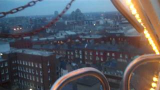 Ferris wheel ride over Dublin