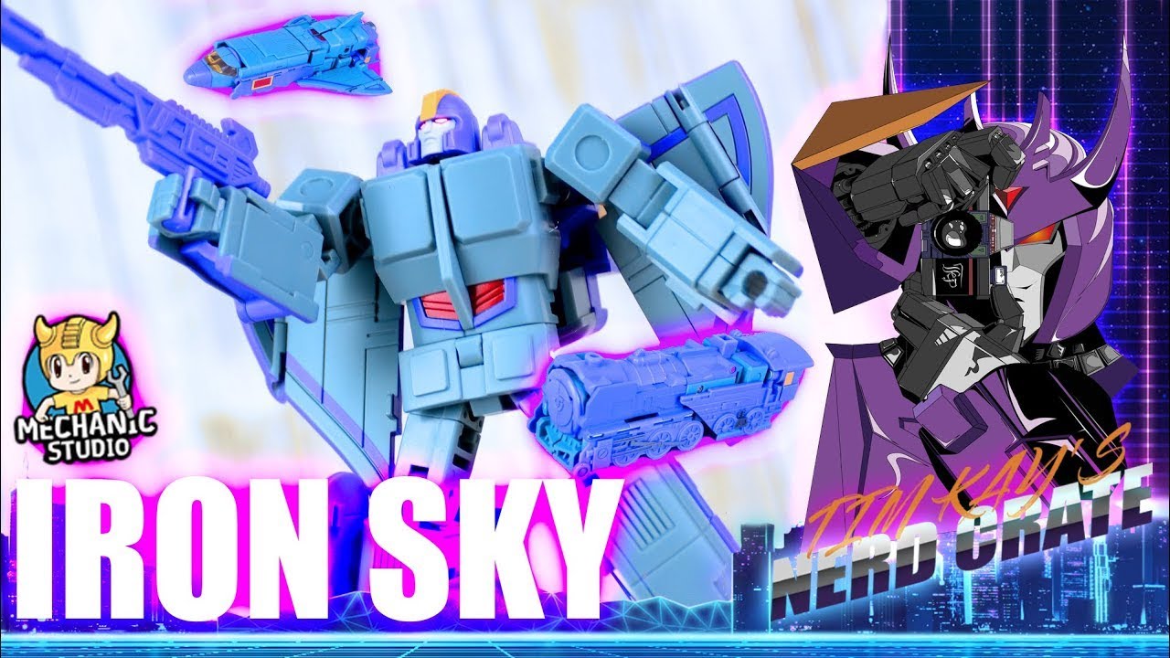 Mechanic Studio Iron Sky Review | 3P Legends G1 Astrotrain | The Nerd Crate Too