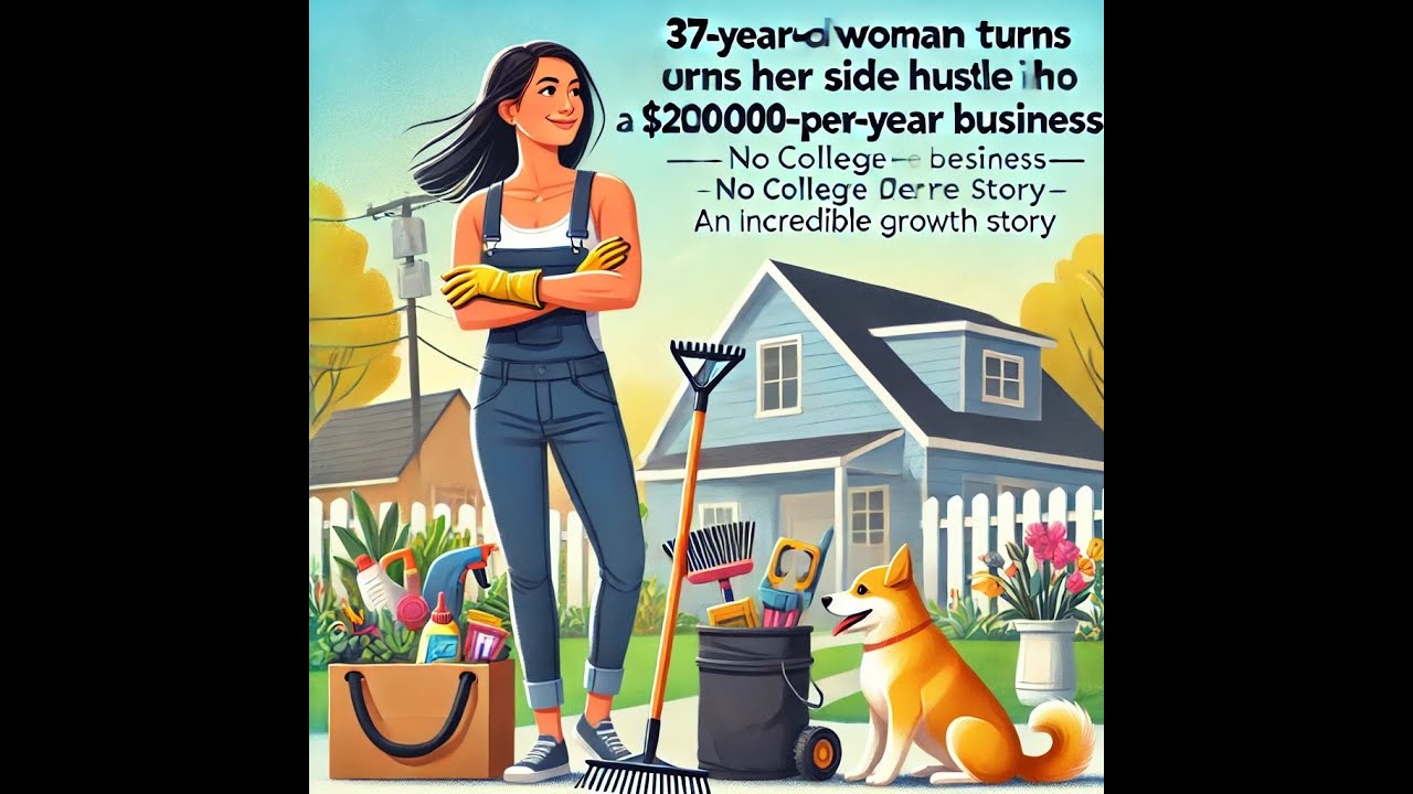 37-Year-Old Woman Turns Her Side Hustle into a $200,000-Per-Year Business—No College Degree Required