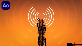 Radio Wave Effect in After Effects