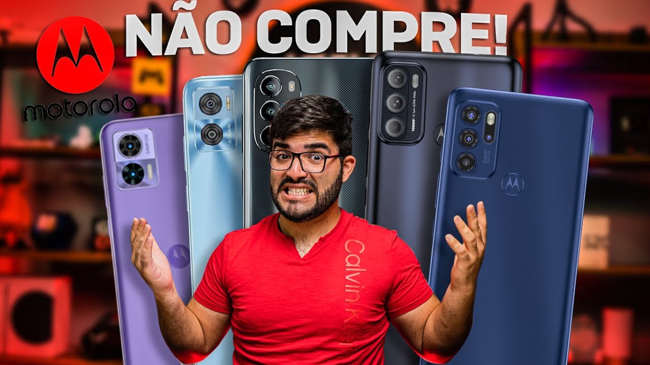 5 SMARTPHONES DA MOTOROLA QUE NÃO RECOMENDO COMPRAR em 2023!