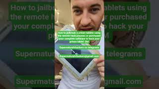 how to jailbreak prison tablets,how to jailbreak jpay jp5, jp6 prison tablets #supernaturalvhackers