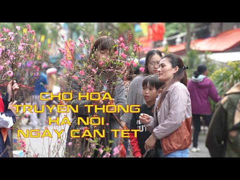 Video Quang cảnh chợ hoa Tết truyền thống - youtube