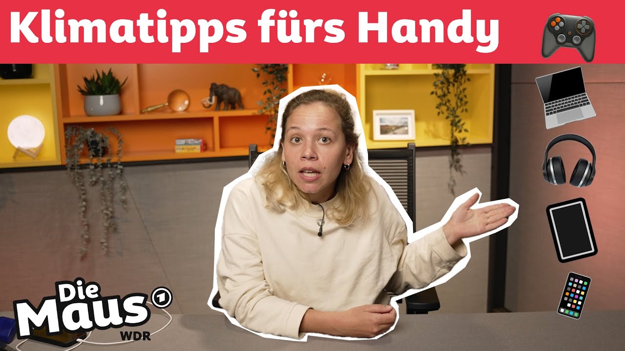 So viel CO₂ erzeugt unser digitales Leben | DieMaus | WDR