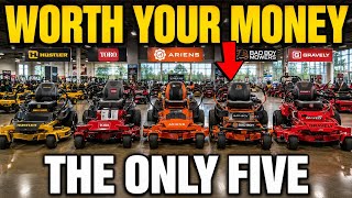 The Only 5 Mowers Worth Buying in 2026 (The Lifetime List)