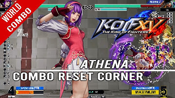 KOF XV - Athena combo Reset corner