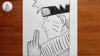 How to draw Naruto step by step || How to draw anime character || Anime drawing Naruto character 4